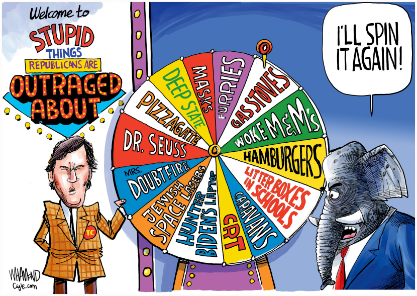 Stupid Things Republicans are outraged about