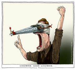 LOUDER AND LOUDER by Joep Bertrams