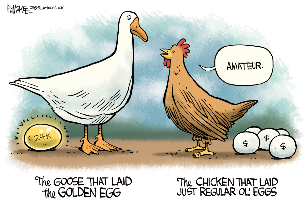 Goose Produces Golden Egg as Chicken Faces High Prices