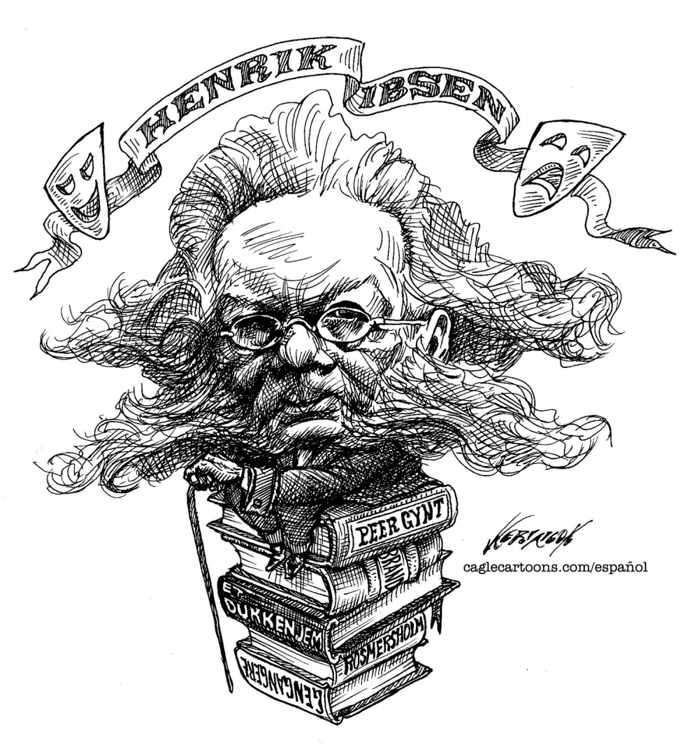  HENRIK IBSEN by Antonio Neri Licón