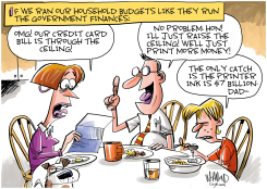 RAISING THE CEILING by Dave Whamond