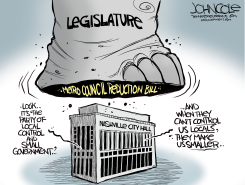 TENNESSEE LEGISLATURE VS NASHVILLE METRO COUNCIL by John Cole