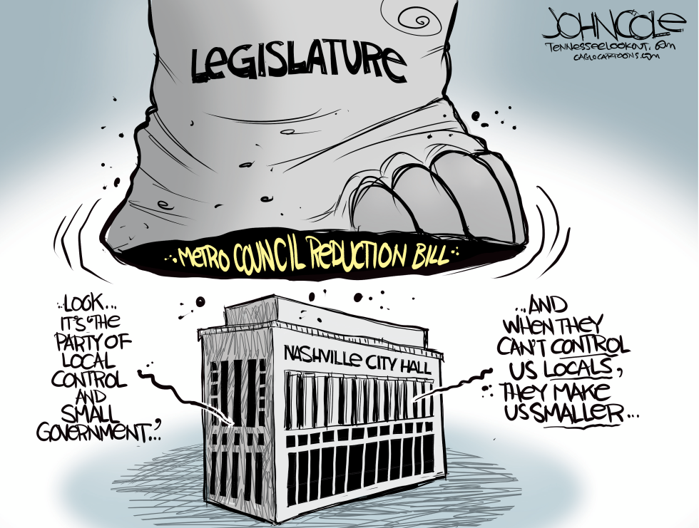 TENNESSEE Legislature vs Nashville Metro Council