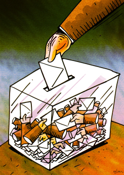 BALLOT BOX by Oguz Gurel