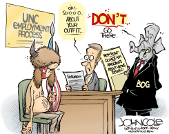 NORTH CAROLINA UNC HIRING PRACTICES by John Cole