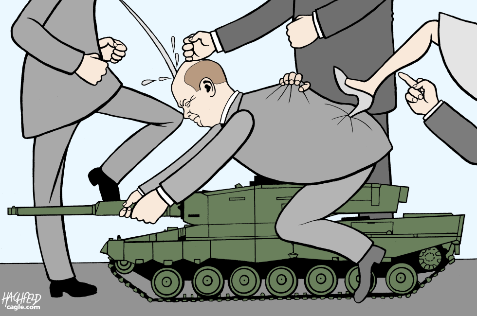 Olaf Scholz in trouble