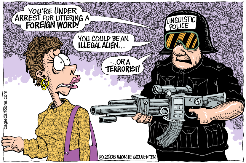 The Linguistic Police COLOR
