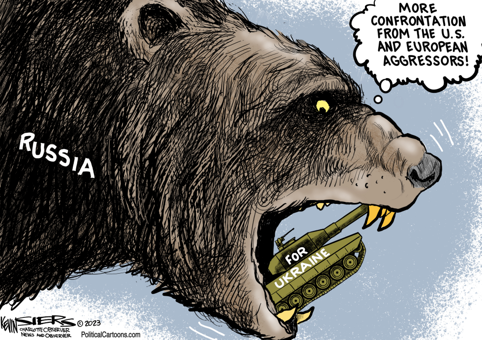 Russia says 'No Tanks'