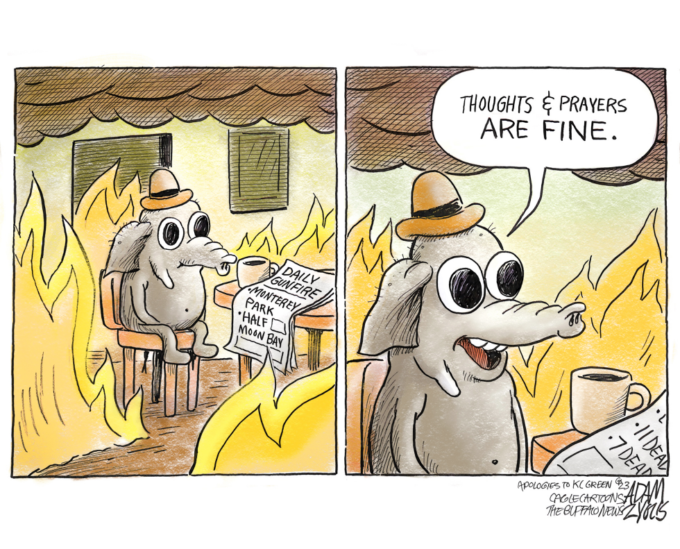 Engulfed in Gunfire