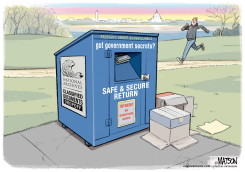 NATIONAL ARCHIVES CLASSIFIED DOCUMENTS DROPBOX by R.J. Matson