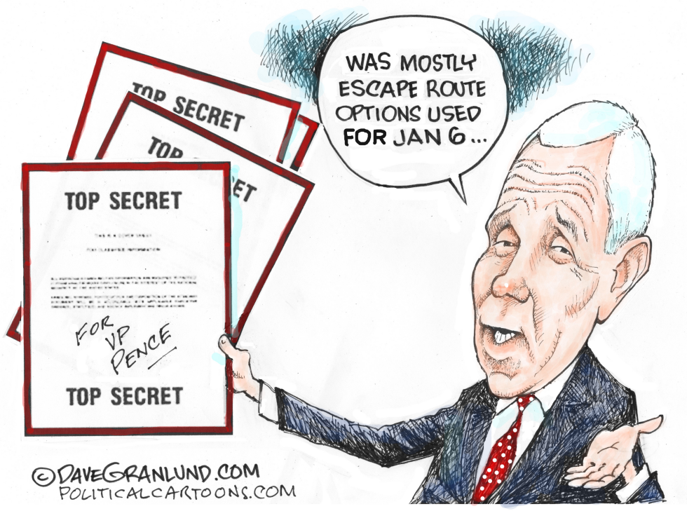 Pence classified papers