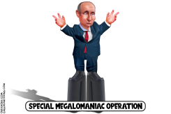 PUTIN HIGH HEELS by Bart van Leeuwen