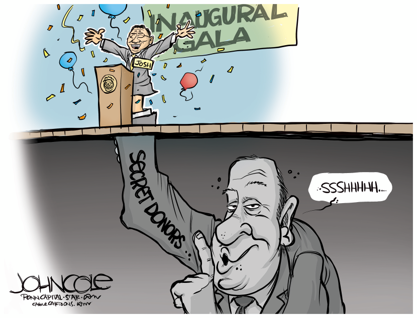 PENNSYLVANIA Shapiro inauguration donors