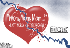 TRAGEDY IN MEMPHIS  by Jeff Koterba