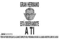 GRAN HERMANO BUSH by R.J. Matson