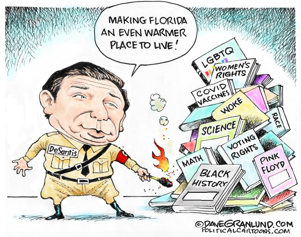 DeSantis and books