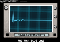 POLICE REFORM FAILURE by Kevin Siers
