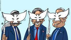 PEACE TALKS  by Emad Hajjaj