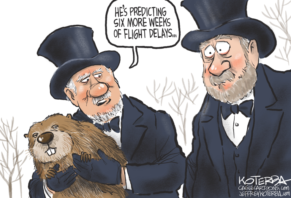 Groundhogs and Air Travel