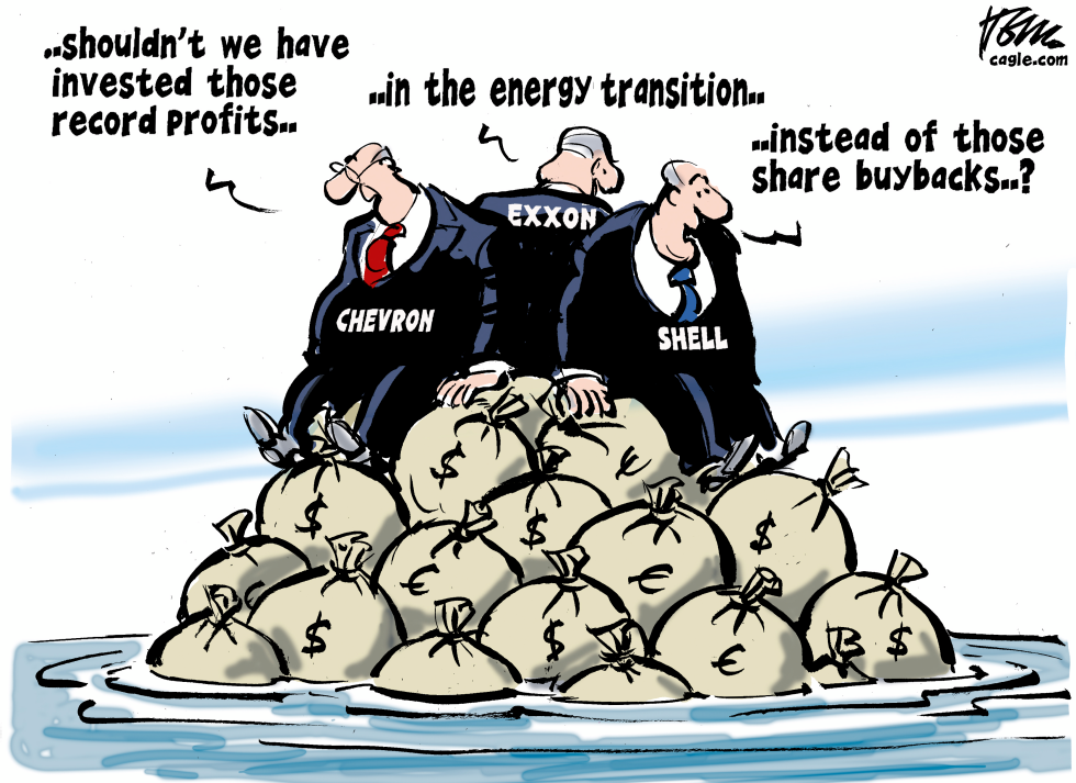 Big Oil record profits