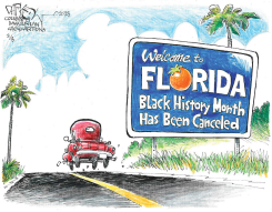 FLORIDA'S BLACK HISTORY MONTH by John Darkow