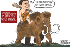 WOOLLY MAMMOTH  by Jeff Koterba