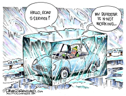 RE-POST FRIGID BLAST by Dave Granlund