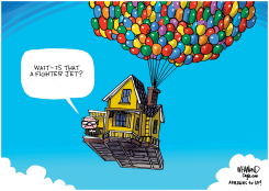 SPY BALLOONS by Dave Whamond
