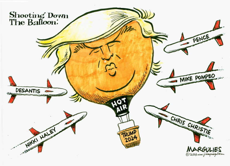 Shooting Down the Balloon