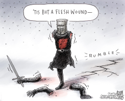BUFFALO WINTER OF '22-'23 by Adam Zyglis