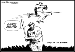 CURSE OF THE BAMBINO by J.D. Crowe
