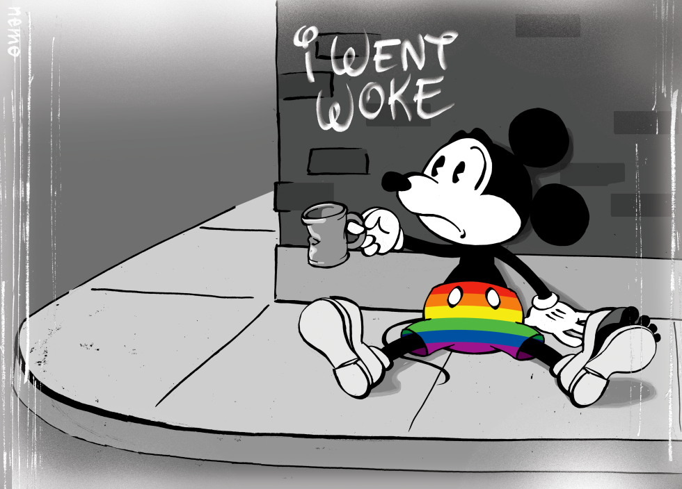 mickey woke