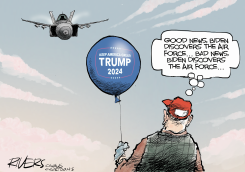 BIDEN’S AIR FORCE by Rivers