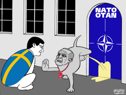 KRISTERSSON AND ERDOGAN by Rainer Hachfeld