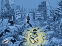 HOPE & PAIN  by Osama Hajjaj
