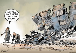 EARTHQUAKE AND WAR by Patrick Chappatte