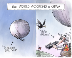 CHINESE BALLOON by Adam Zyglis