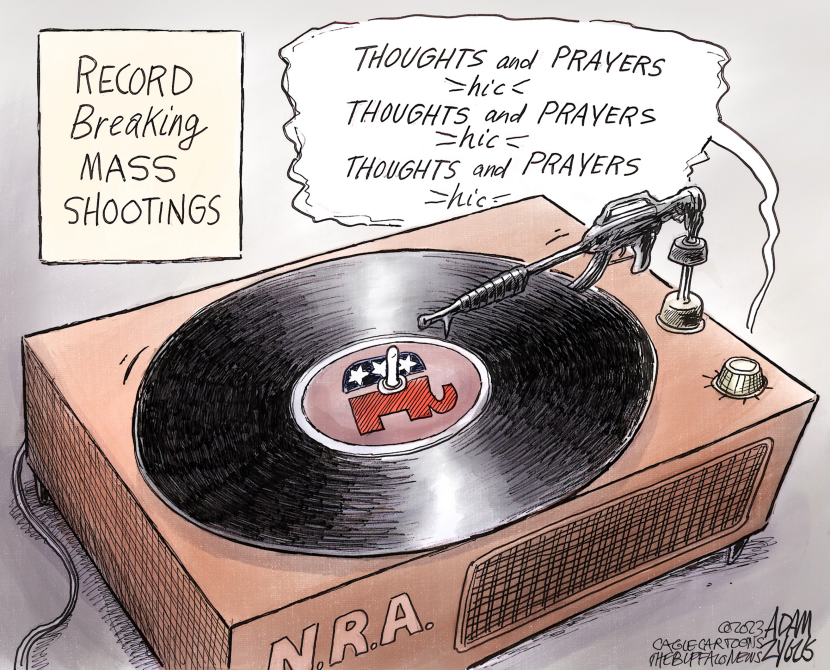 Record Mass Shootings in January