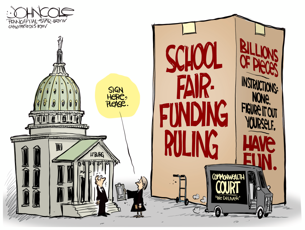 PENNSYLVANIA School funding puzzle