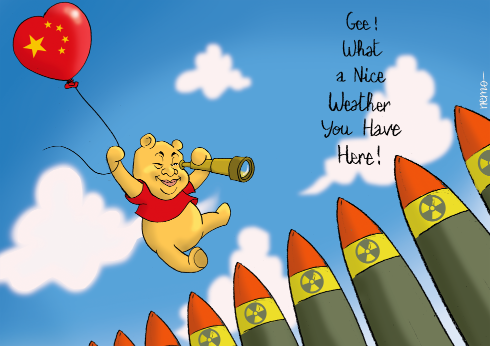 Winnie Xi Pooh Balloon