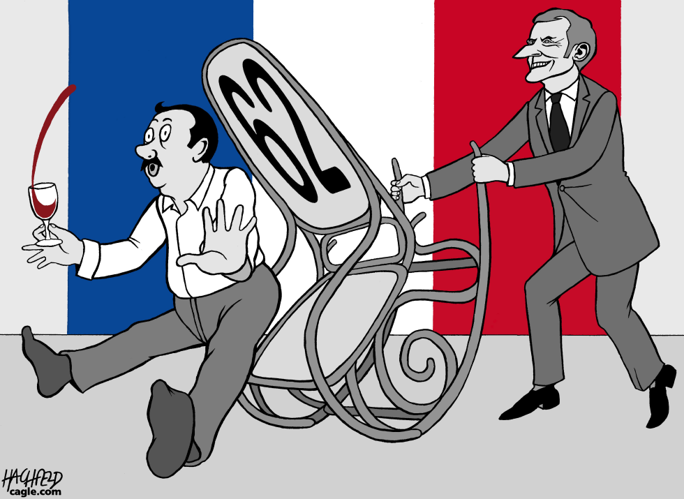 Macron's pension reform plan
