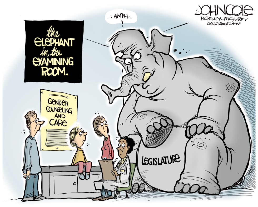 NRTH CAROLINA GOP and transgender kids