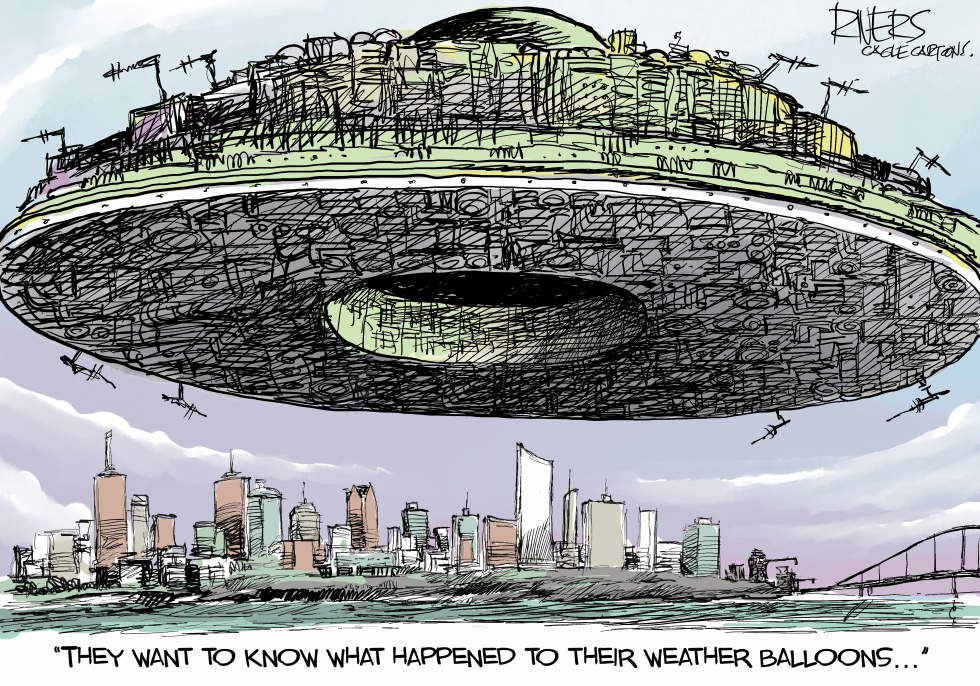 Aliens Demand Answers on Missing Weather Balloons in Spy Satire