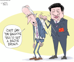 CHINA TAUNTS BIDEN by Gary McCoy