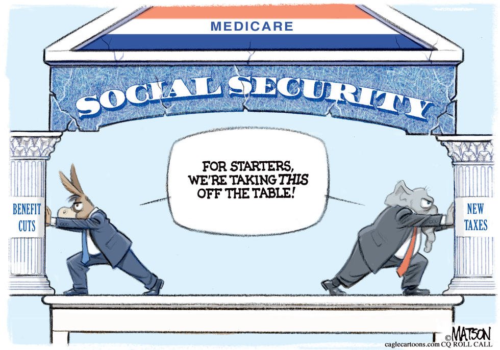 SHORING UP SOCIAL SECURITY AND MEDICARE by R.J. Matson