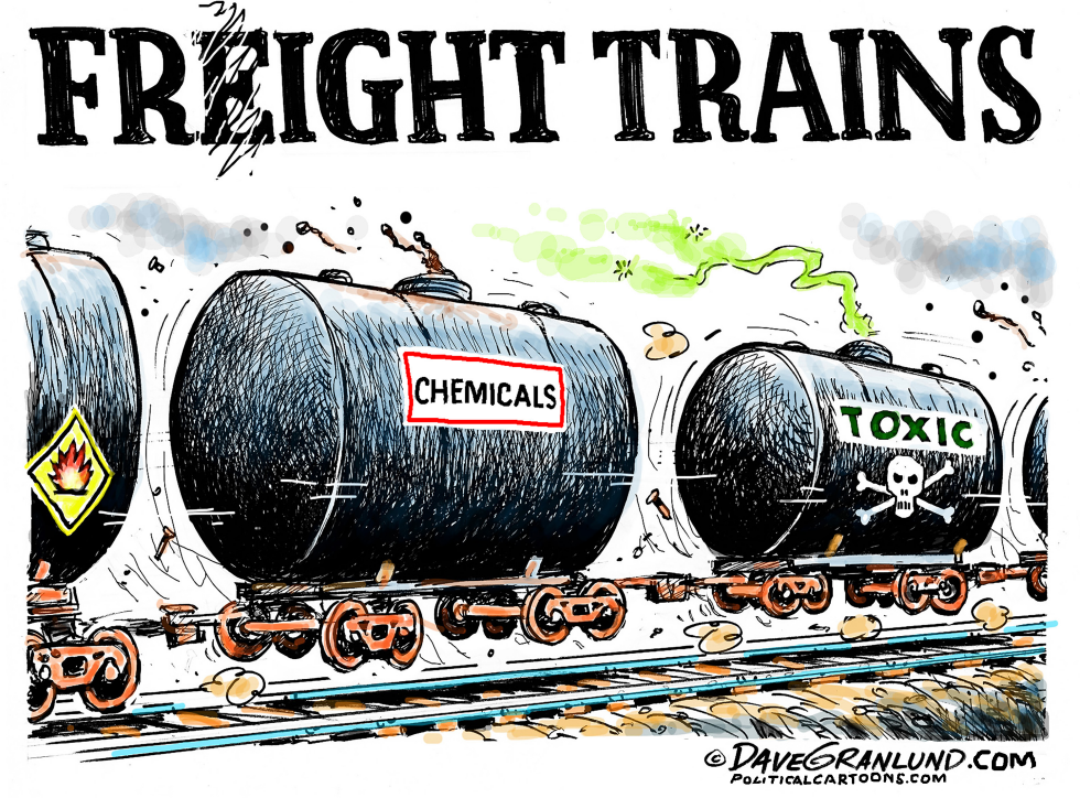 Toxic rail accidents