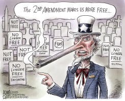SECOND AMENDMENT by Adam Zyglis