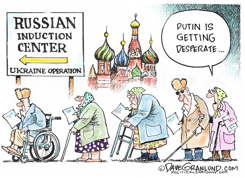 Putin getting desperate