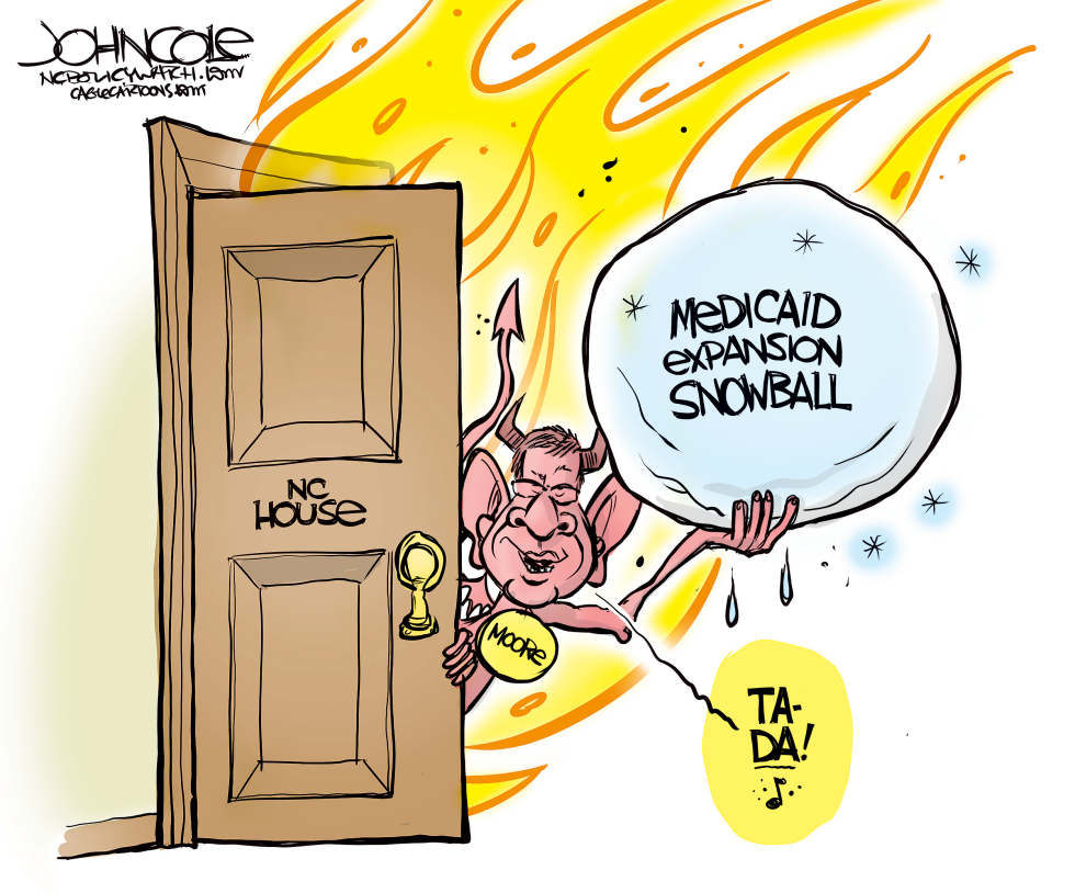 NORTH CAROLINA Medicaid expansion snowball