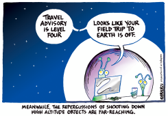 MEANWHILE IN DEEP SPACE by Ingrid Rice
